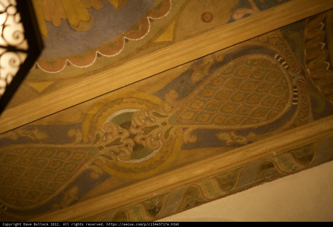 Ornate Designs on a Magnificent Vaulted Ceiling