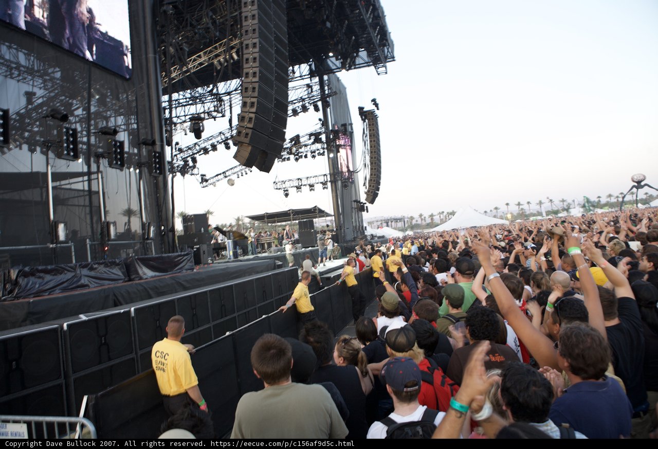 Euphoric Energy at Coachella Sunday Concert