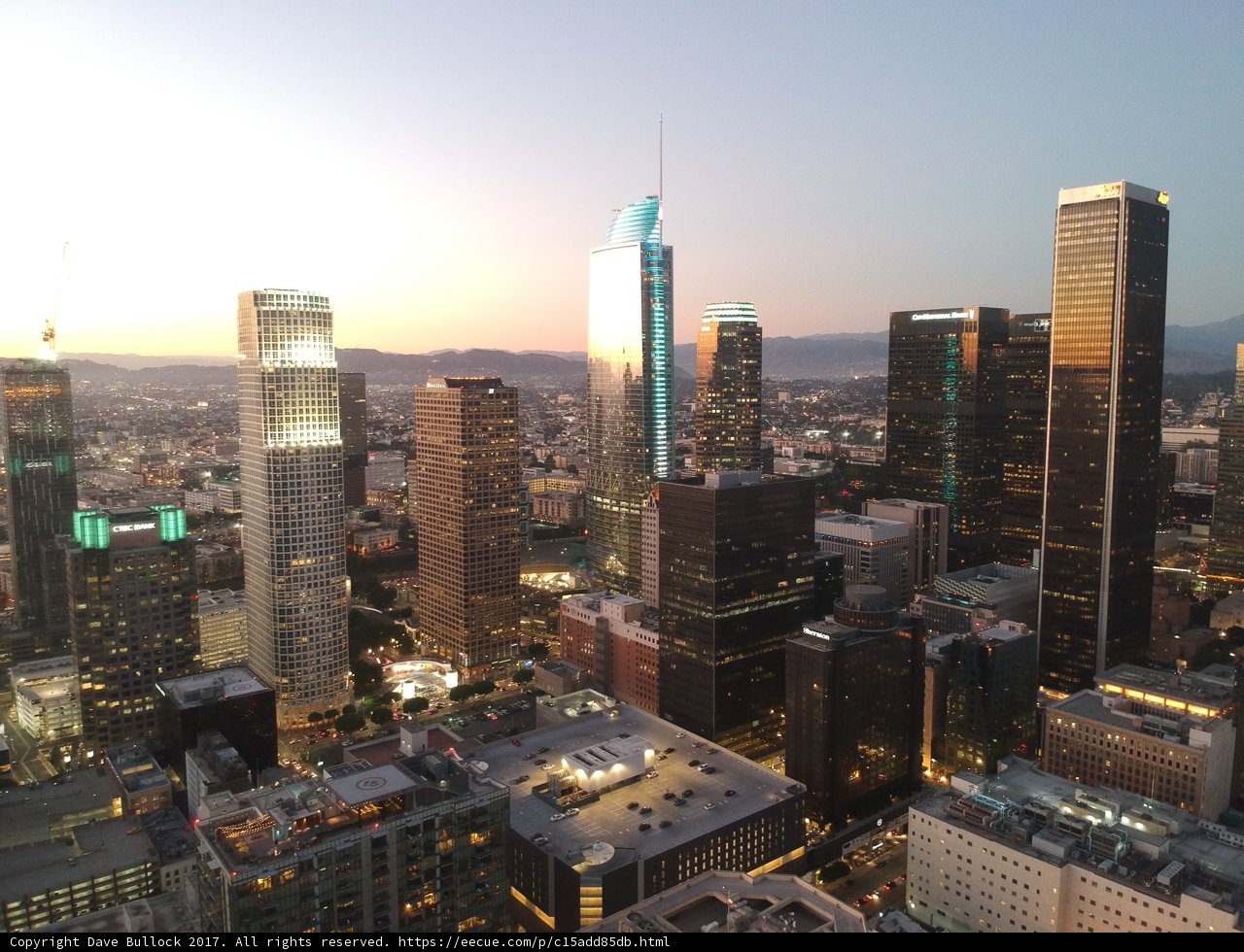 Golden Hour Cityscape