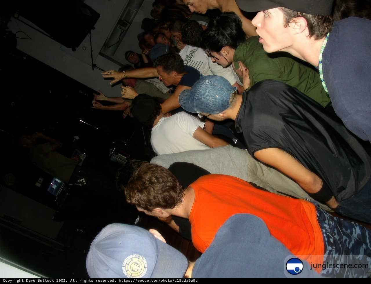 Dark Nightclub Crowd