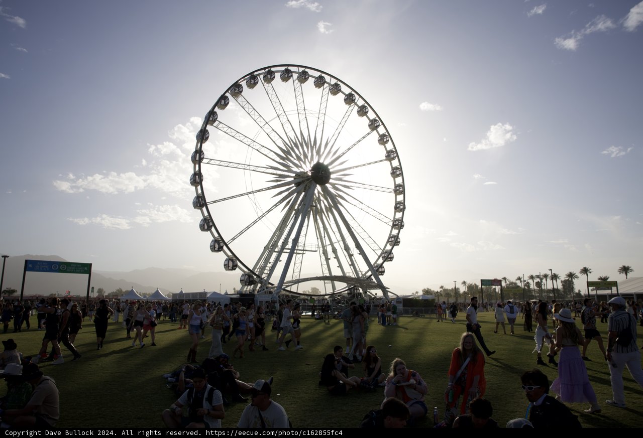 Sunset Silhouettes: Coachella 2024
