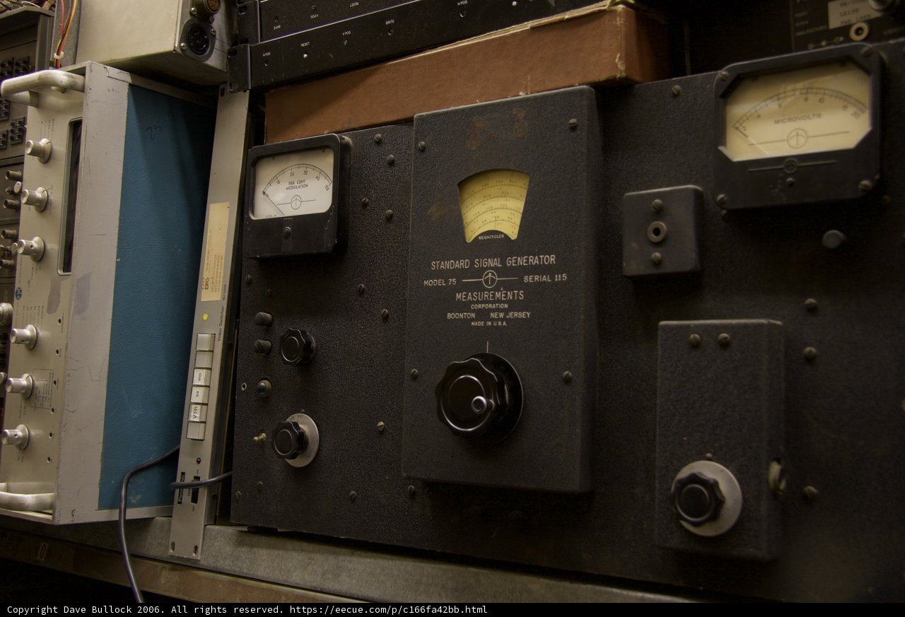 Vintage Radio Control Panel