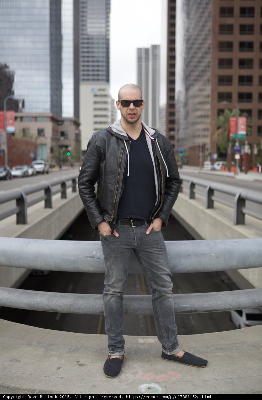 Standing on Bridge