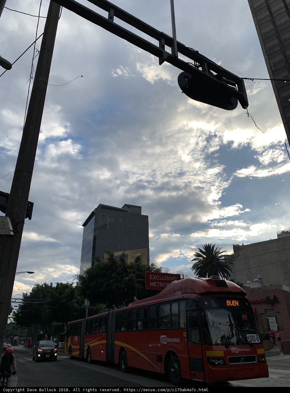 Double Decker Bus in City Traffic