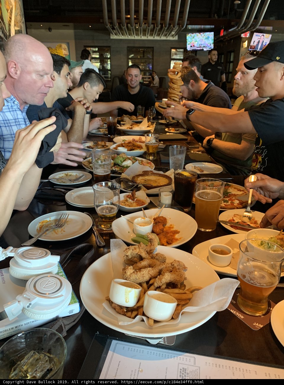 Gathering at a Local Burbank Restaurant