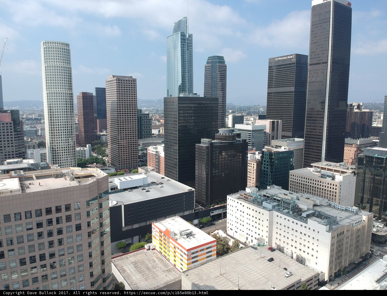 Los Angeles Metropolis Skyline