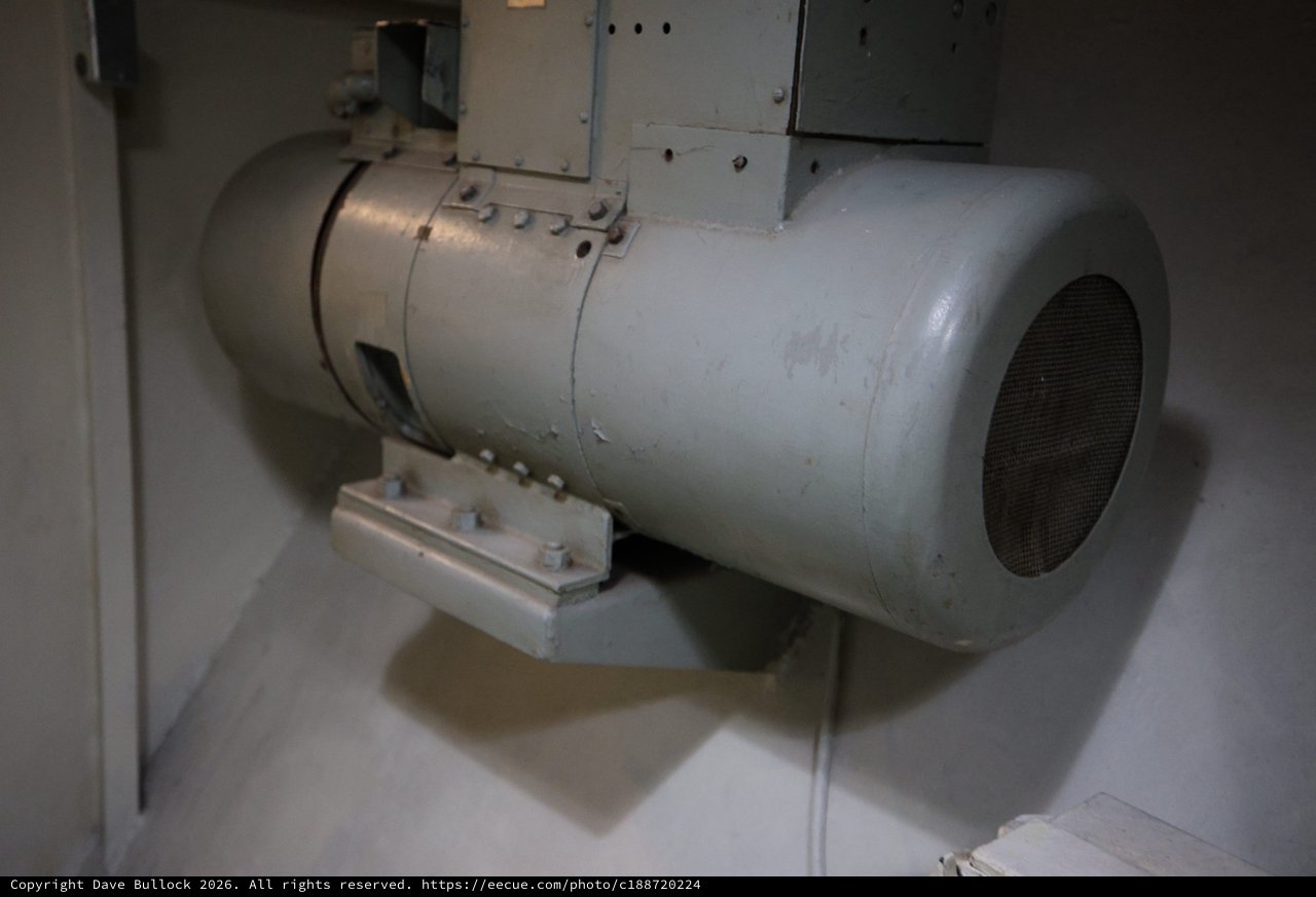 Vintage Aircraft Launch Catapult Mechanism on USS Hornet
