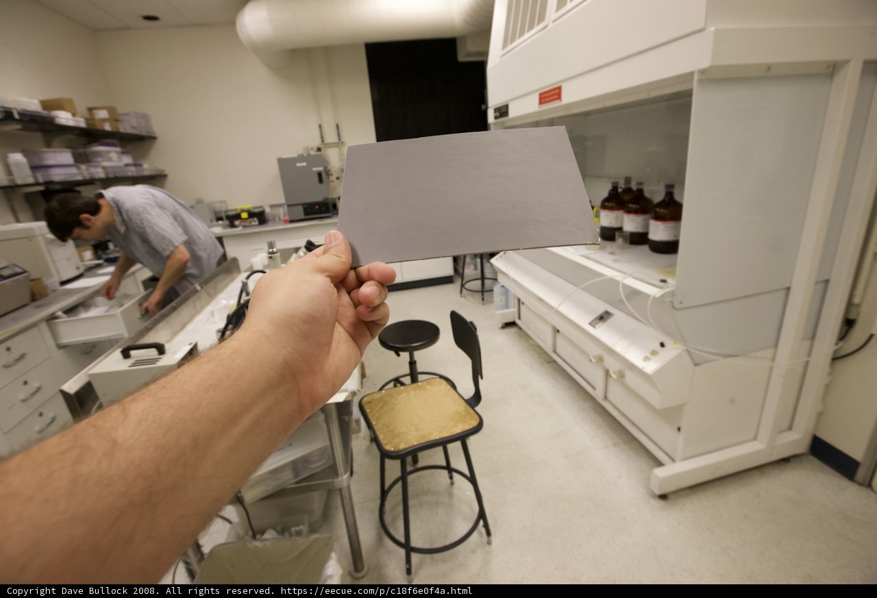 Working in the Nano Lab
