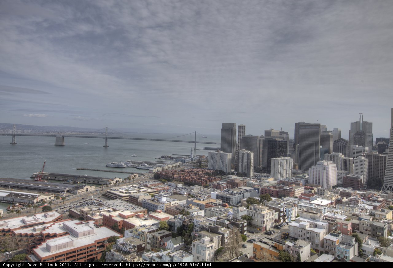 The Metropolis of SF Captured from Above