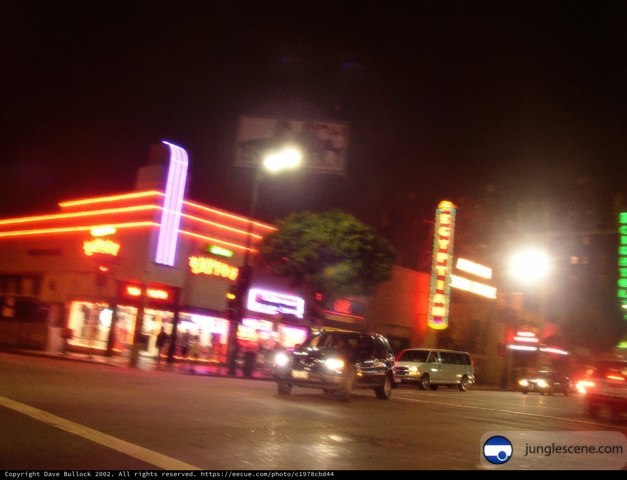 Night Drive Through the City