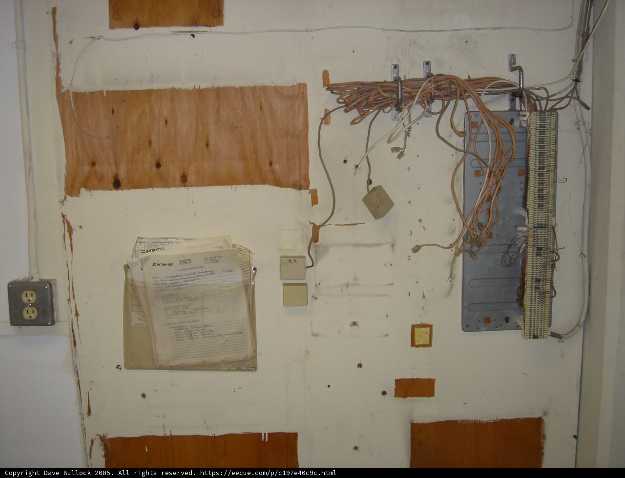 Wired Wall of Wood