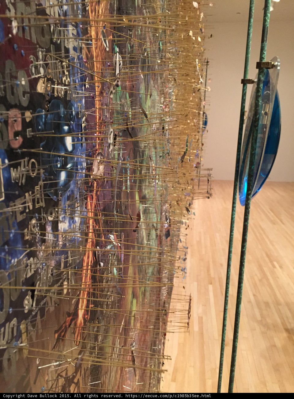 Wire Sculpture Detail at The Broad