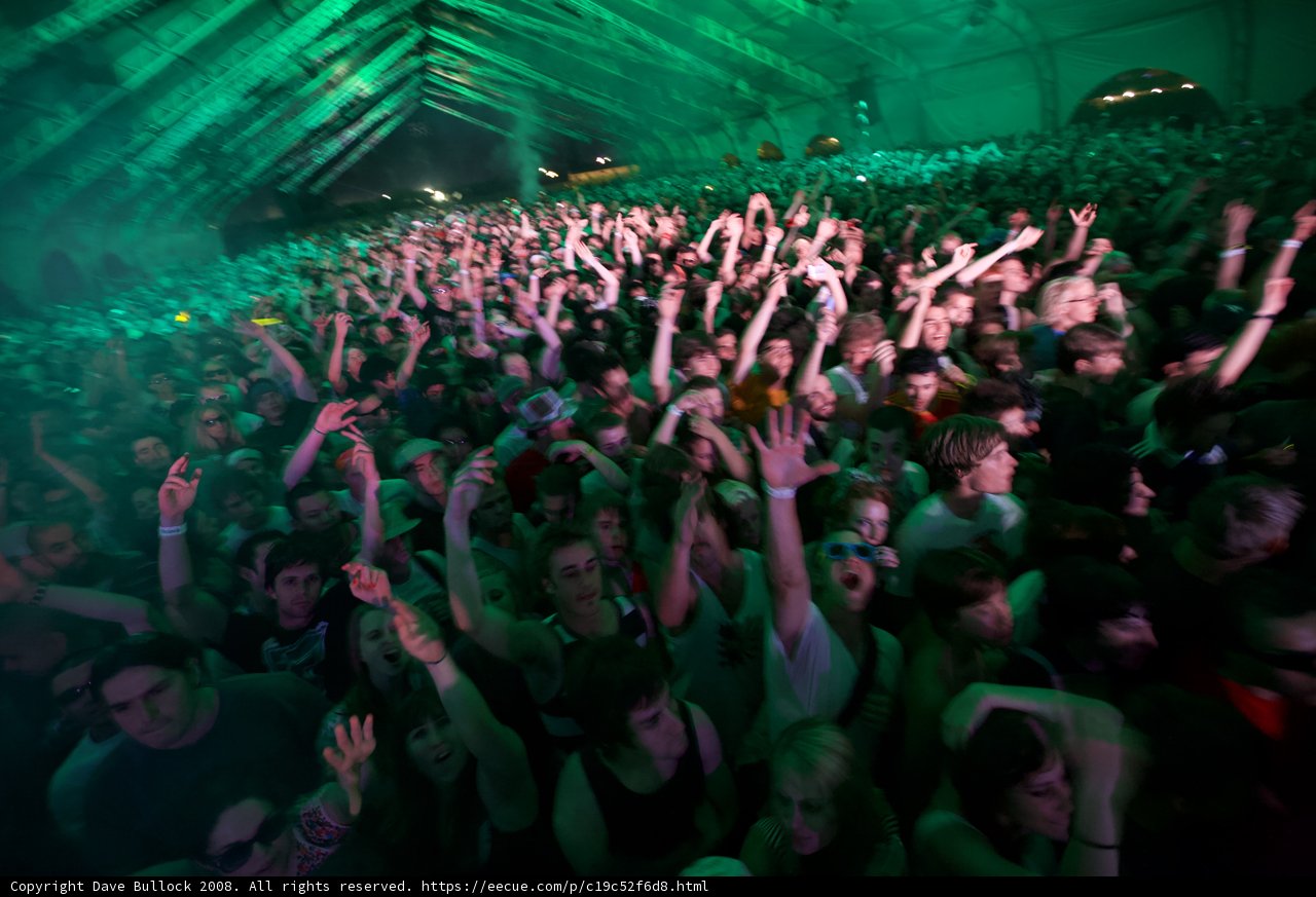Coachella Crowd Goes Wild