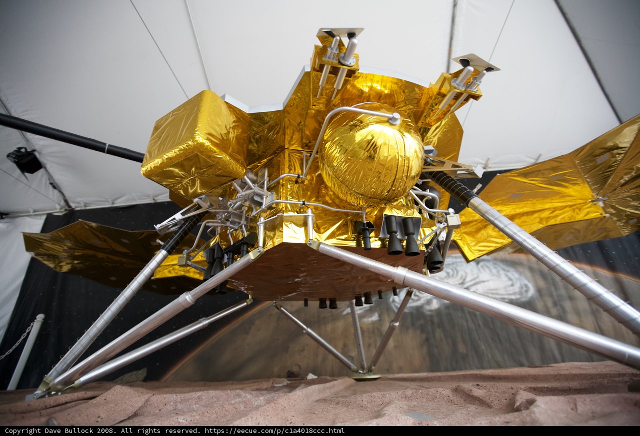 JPL Mars Lander on Display