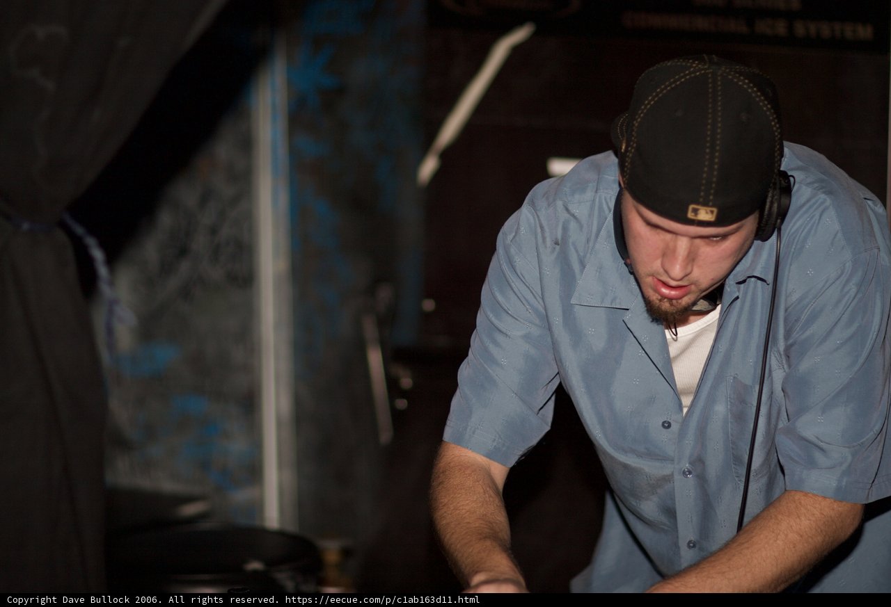 DJ Travis in Blue