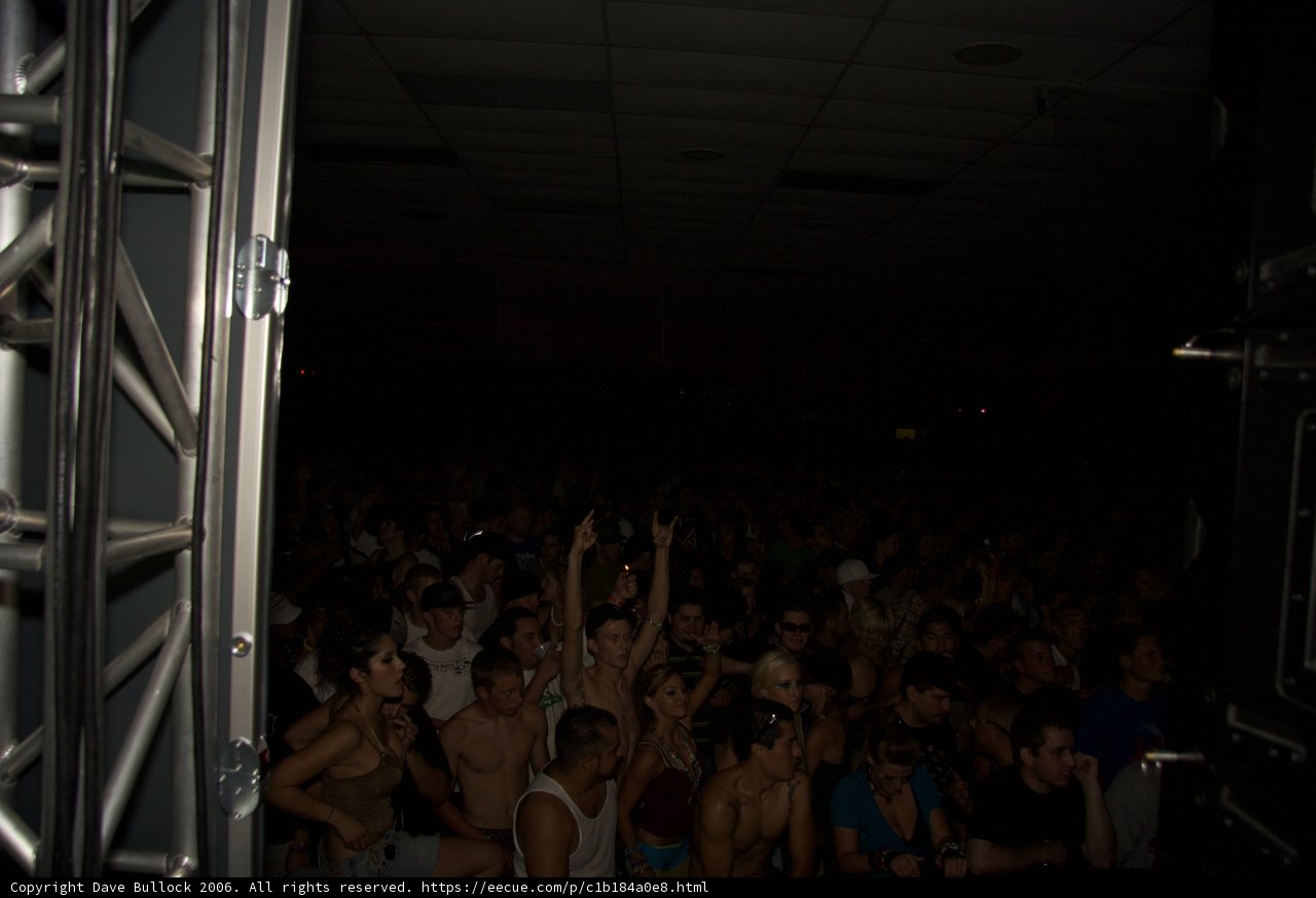 Urban Night Club Crowd