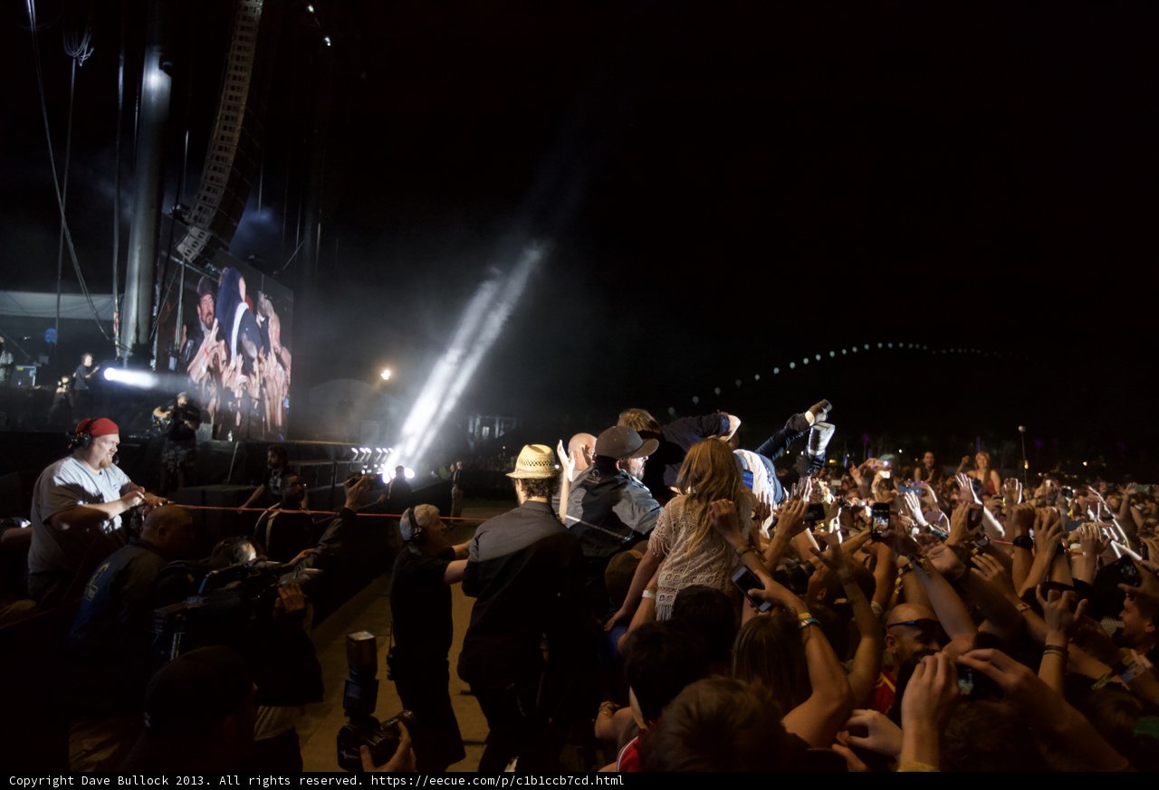 Rockin' out at Coachella