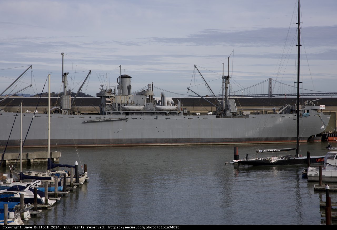 The Majestic Military Cruiser at Rest