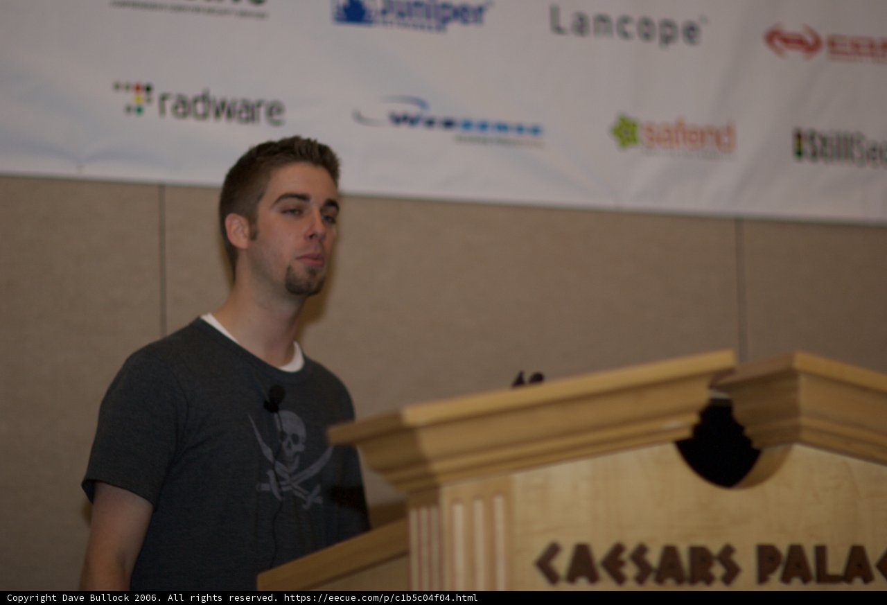 Keynote Speech at Black Hat 2