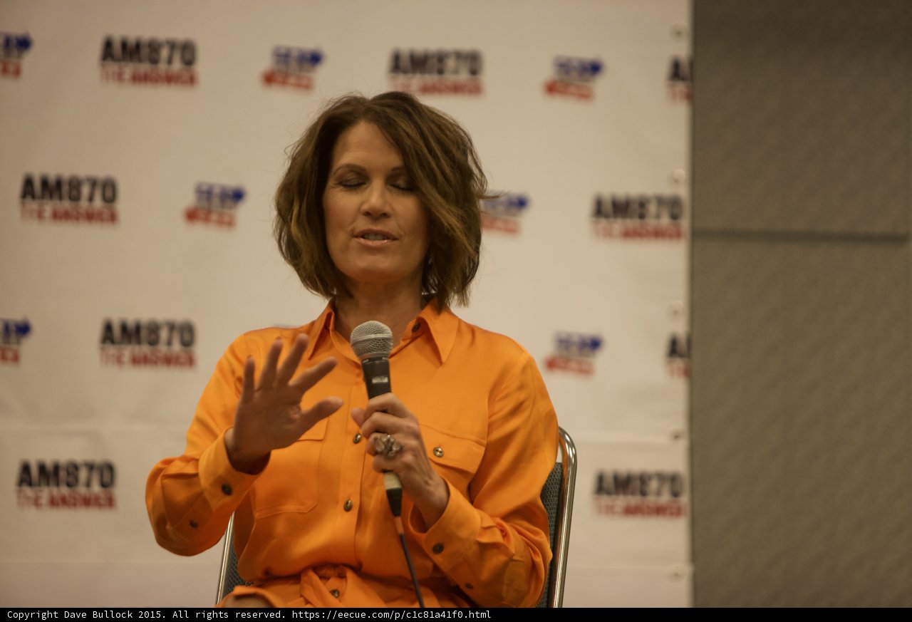 Michele Bachmann Delivers Speech at Politicon Convention