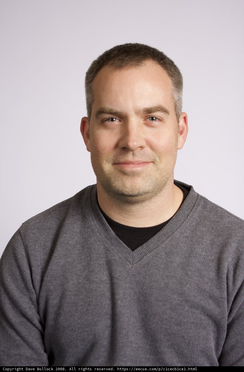Happy Man in Grey Sweater