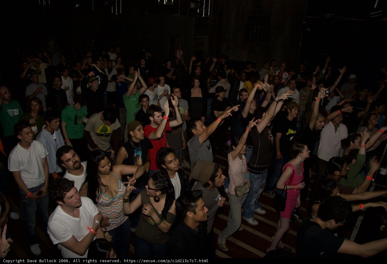 Funky Night Club Crowd
