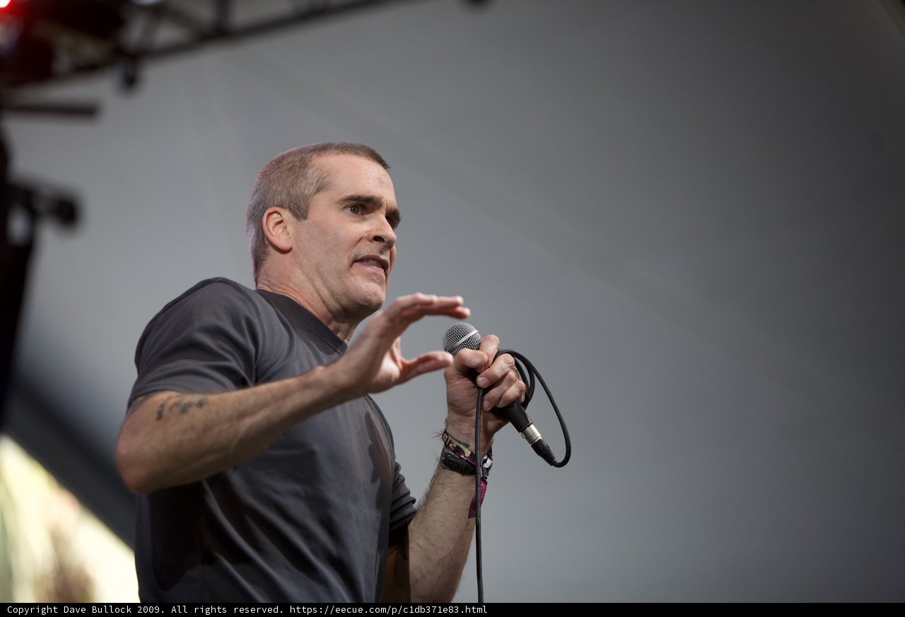 Henry Rollins Rocks the Mic at Coachella 2009