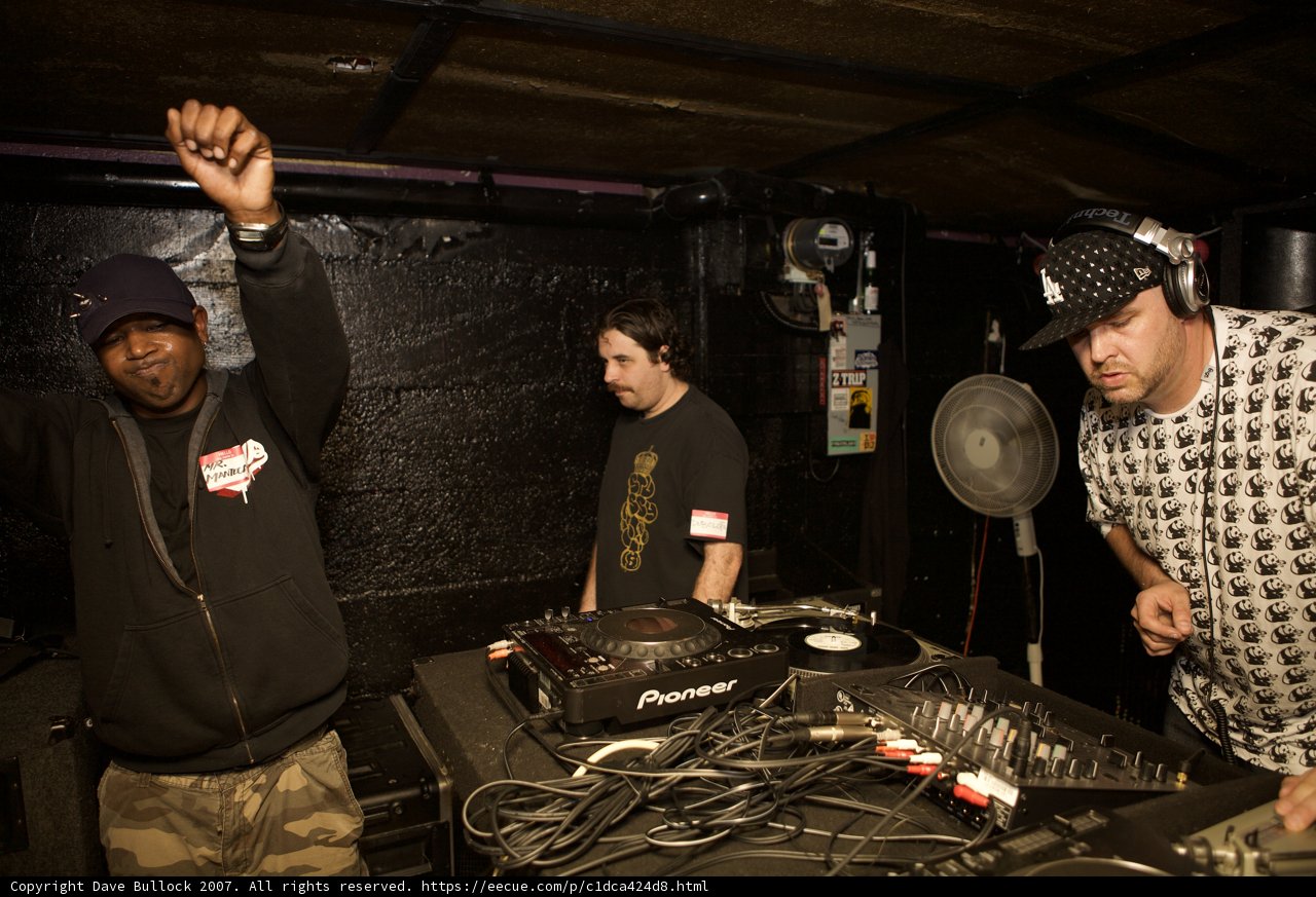 DJ Trio at Pure Filth Gig