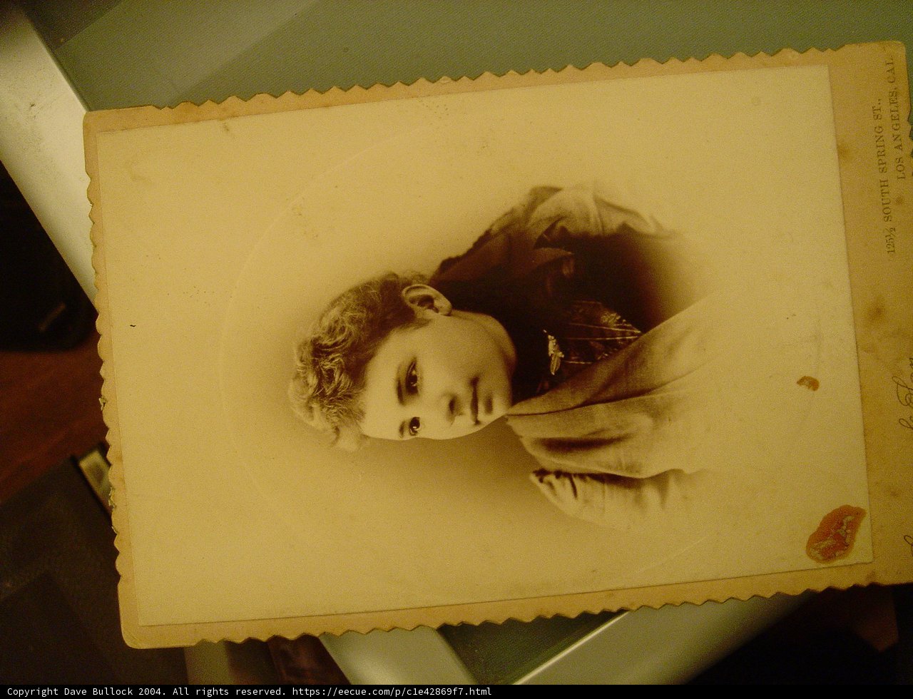 Vintage Portrait: The Lady with the Hat