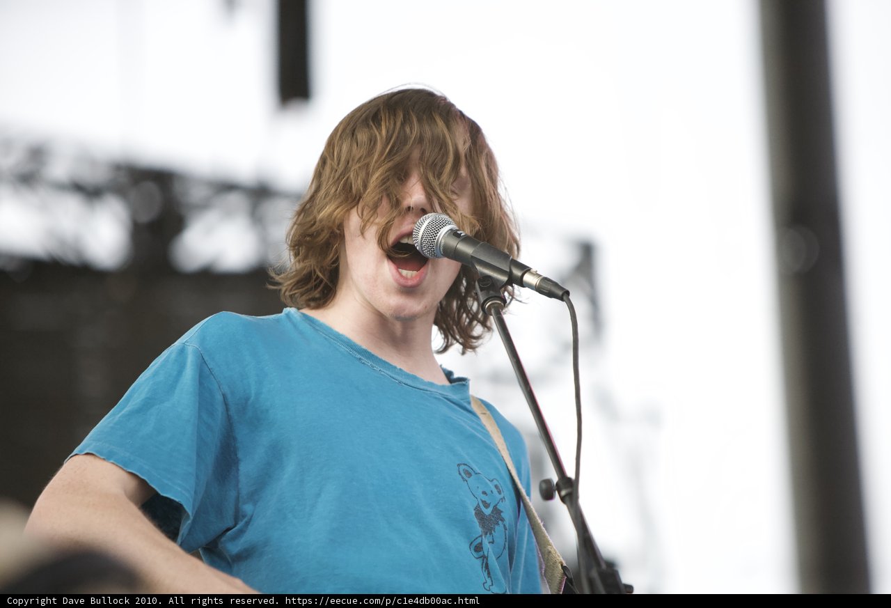 Singer Rocks the Mic at Coachella
