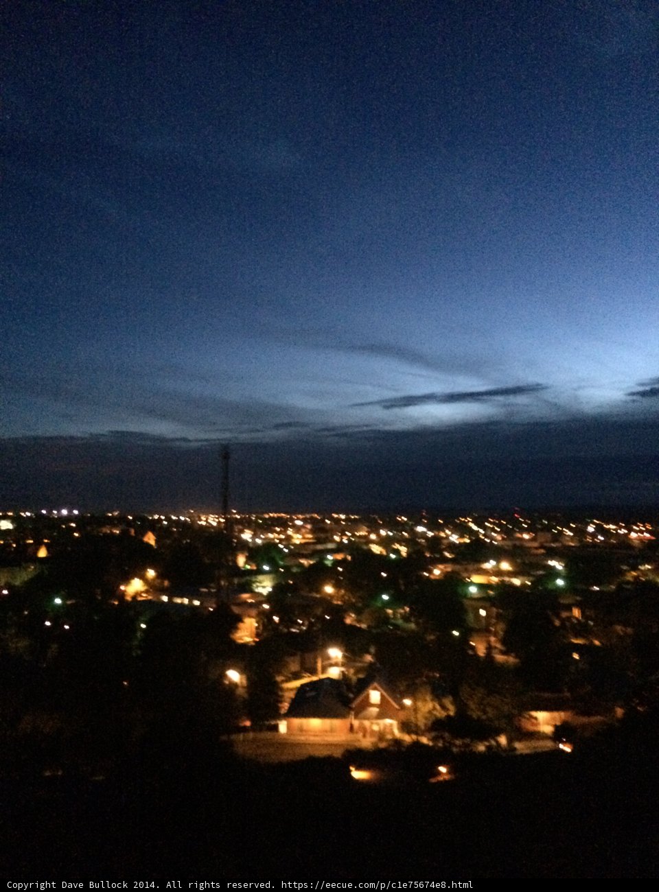 City Lights Shine Bright in Santa Fe