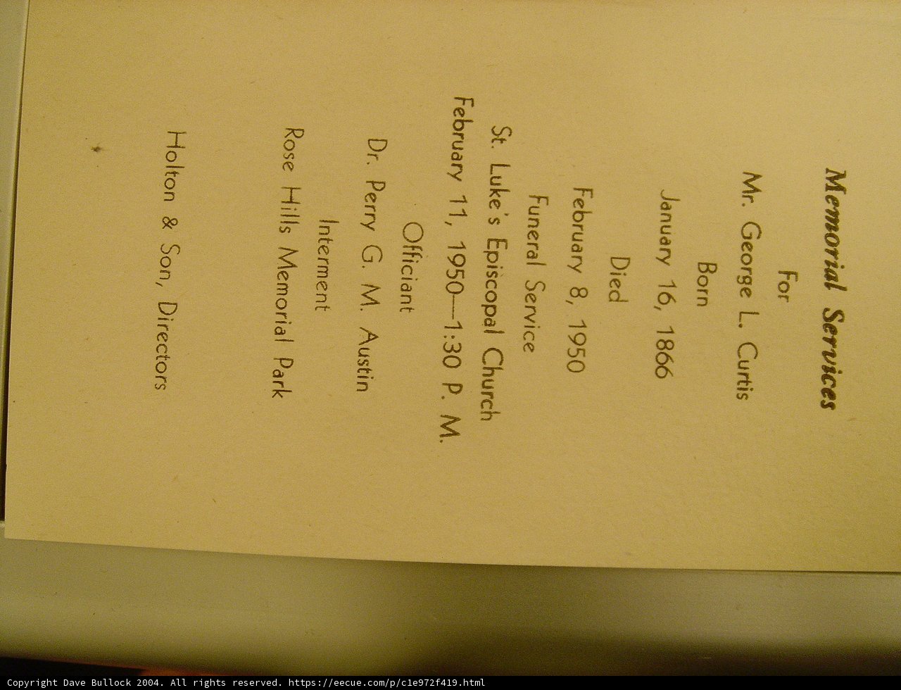 The Book of Names