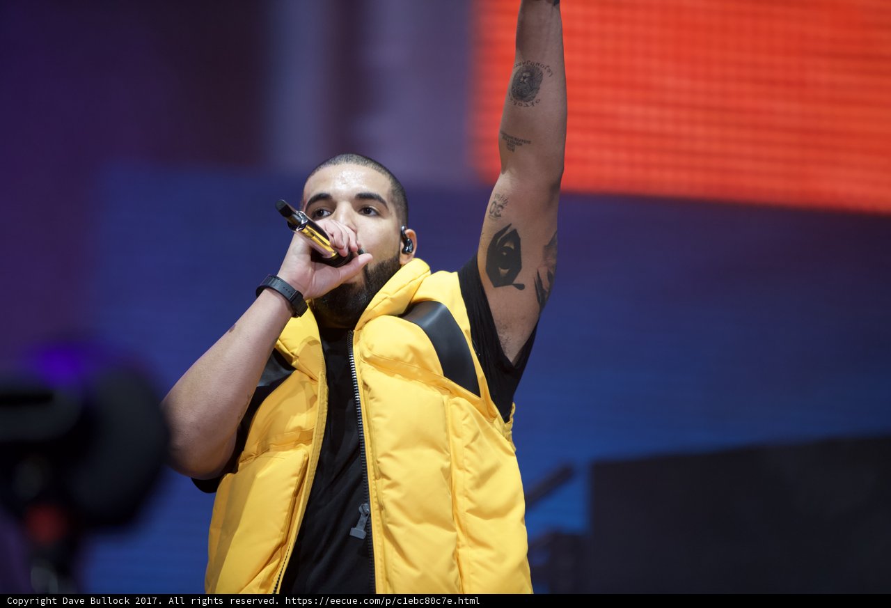 Drake performs at the O2 Arena in London