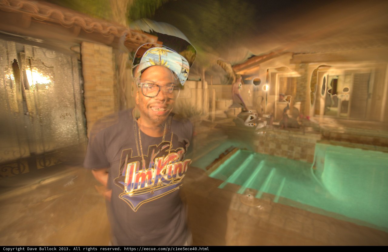 Poolside Reflections