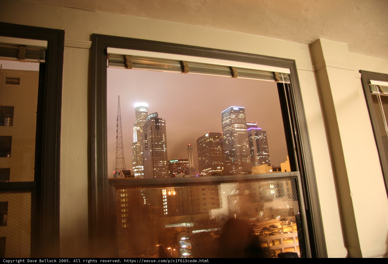 Urban Skyline from Above