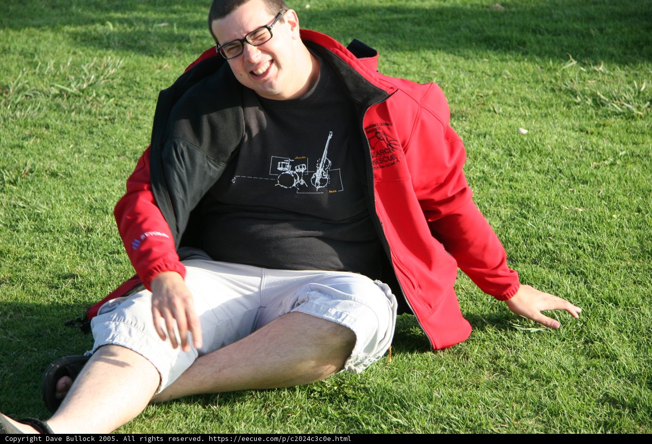 Relaxing on the Lawn