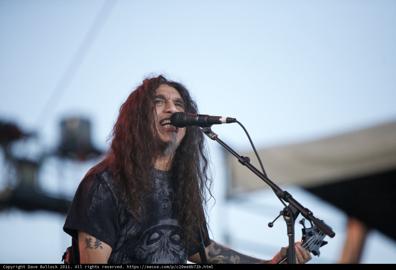 Tom Araya Rocks the Big Four Festival