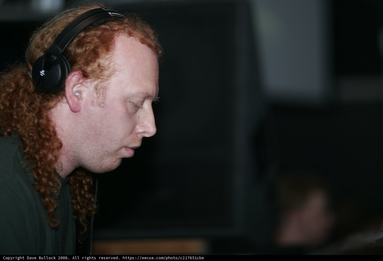 Redheaded DJ