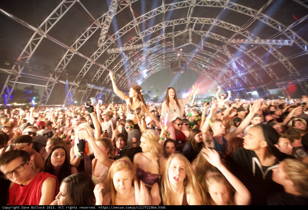 Coachella Crowd Goes Wild