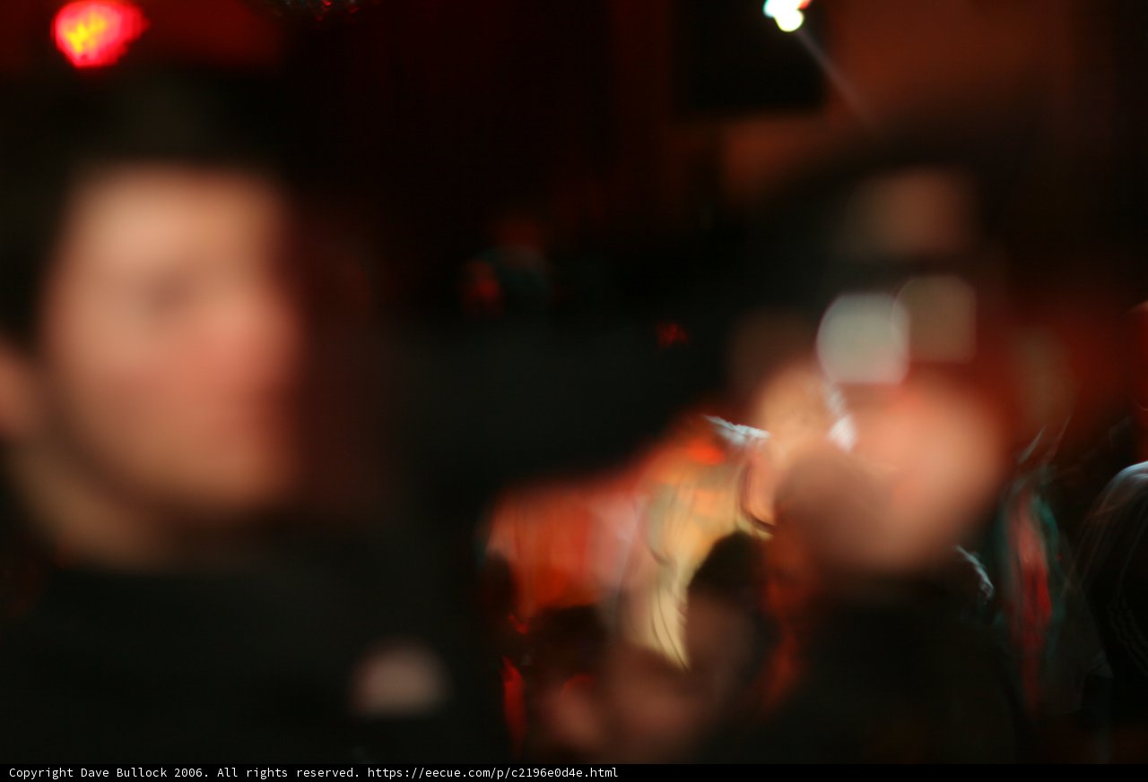 Clubgoer Snaps a Selfie