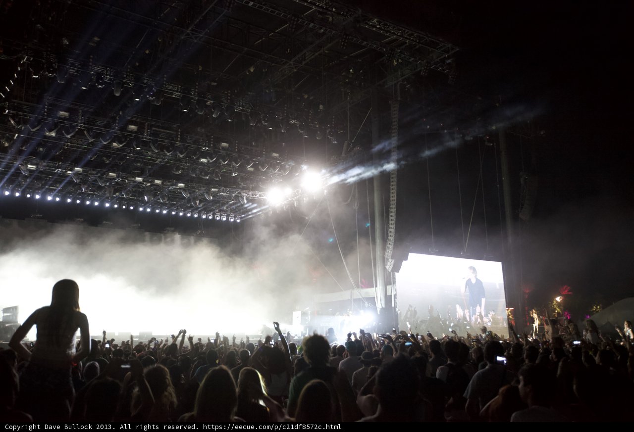 High-Energy Rock Concert Lights Up Coachella Crowd