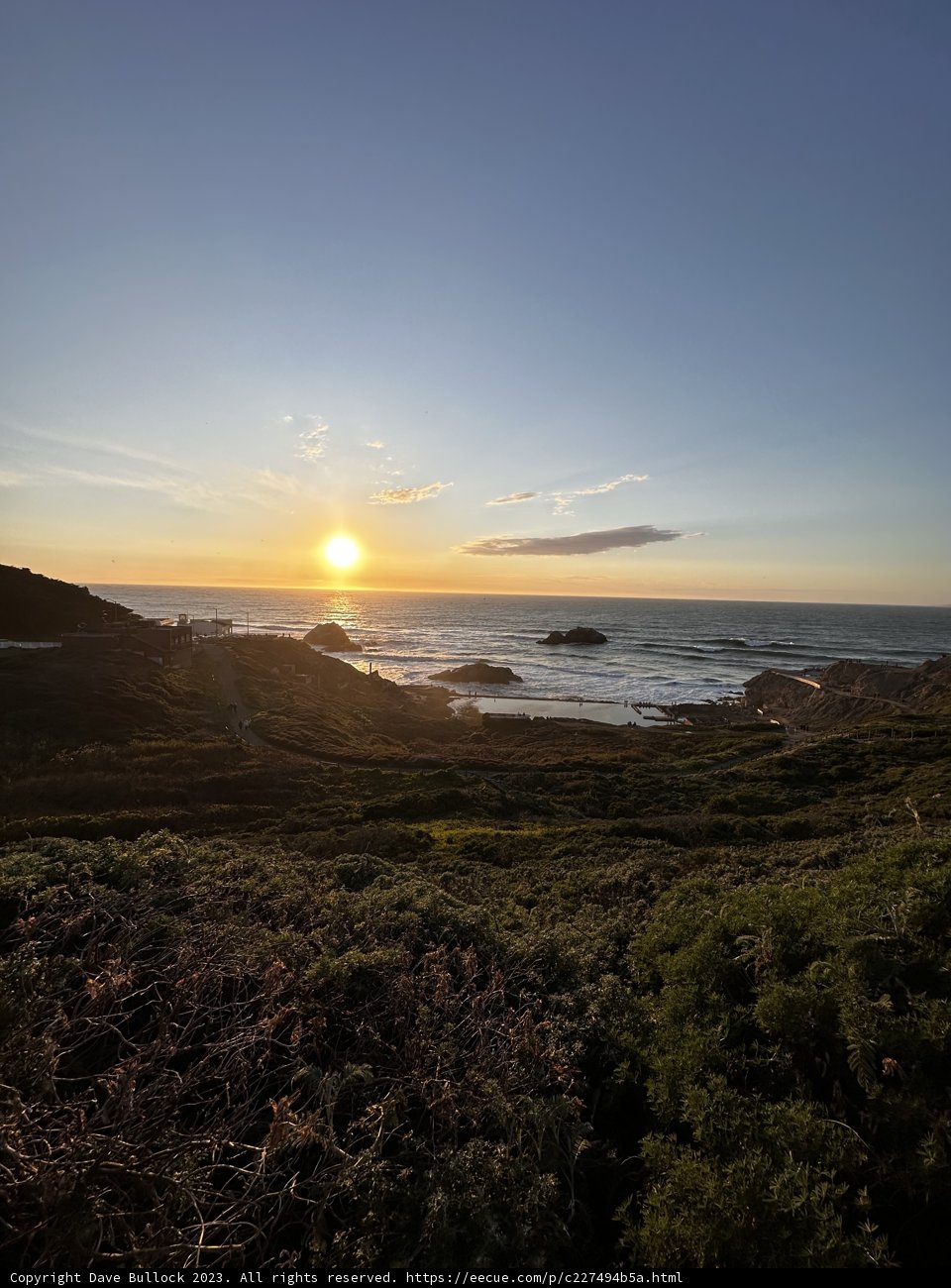 A Breathtaking Sunset at Lands End