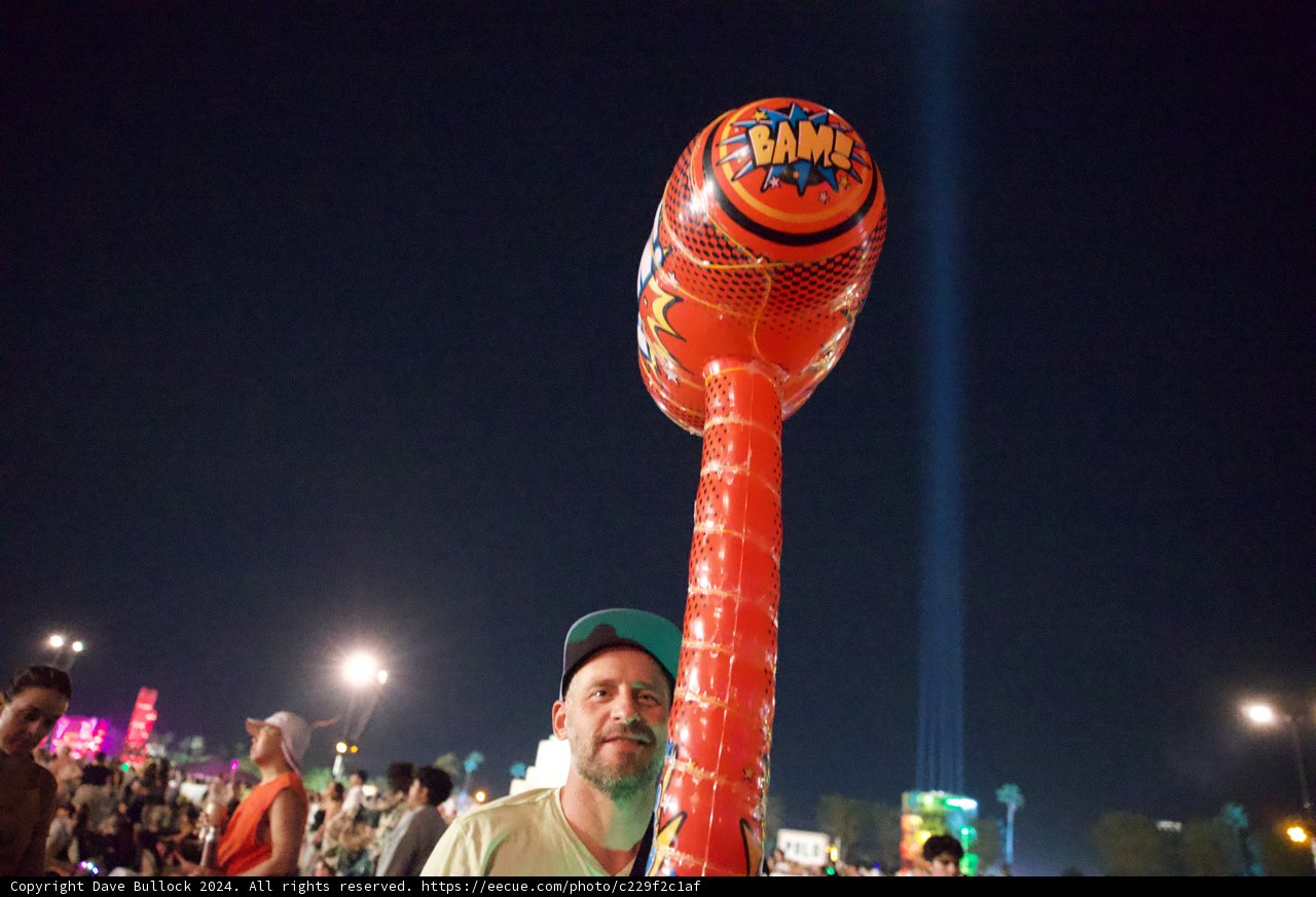 Nighttime Festivities: Vibrance and Joy at Coachella 2024