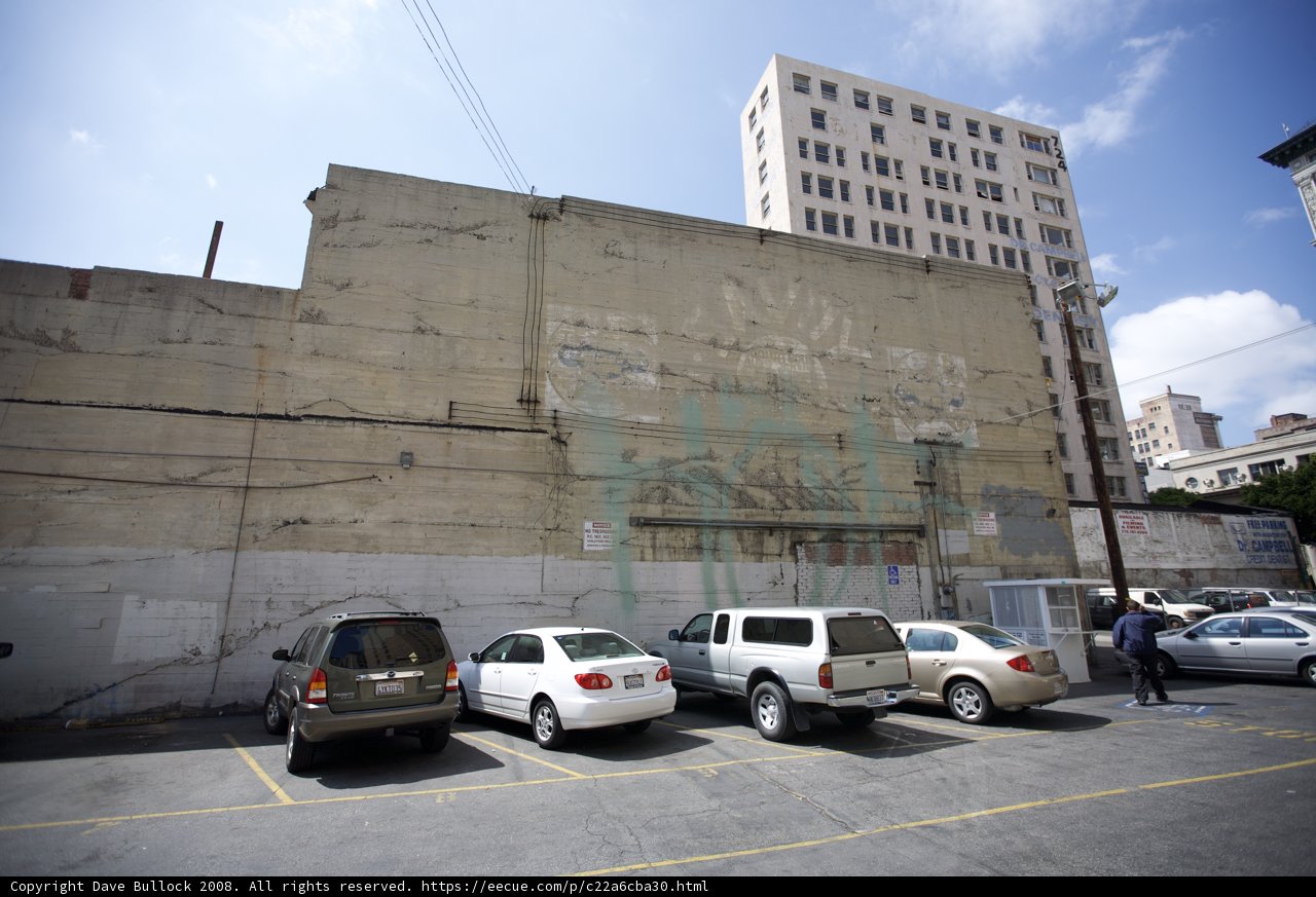 Urban Graffiti Parking Lot
