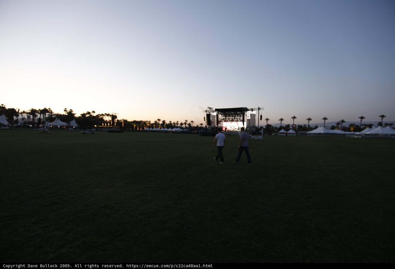 Sunset in the Grass