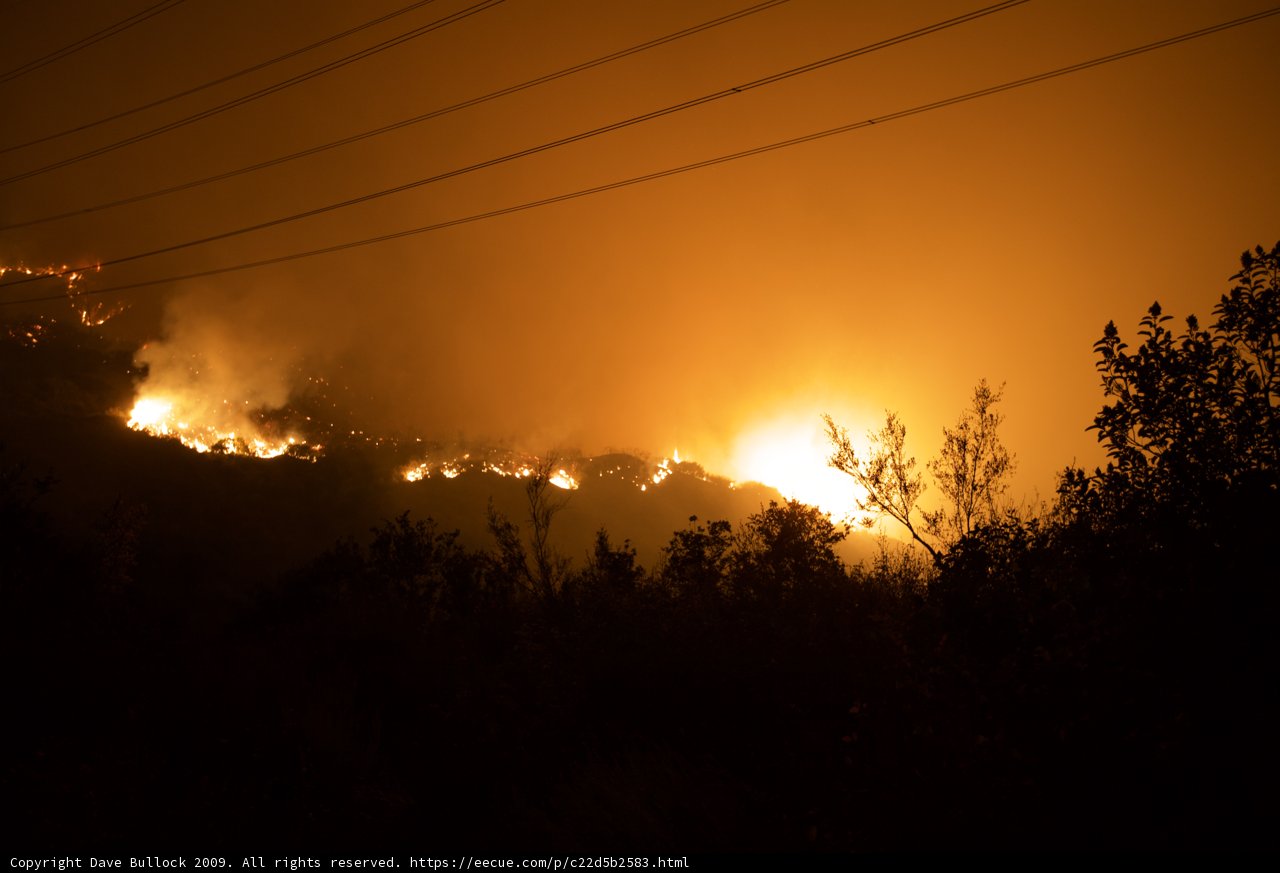 Blaze in the Hills