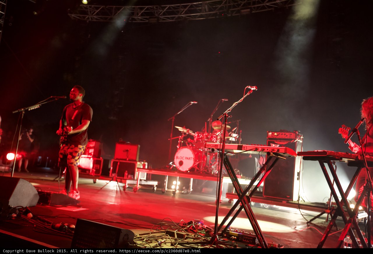 Bloc Party Full Stage View