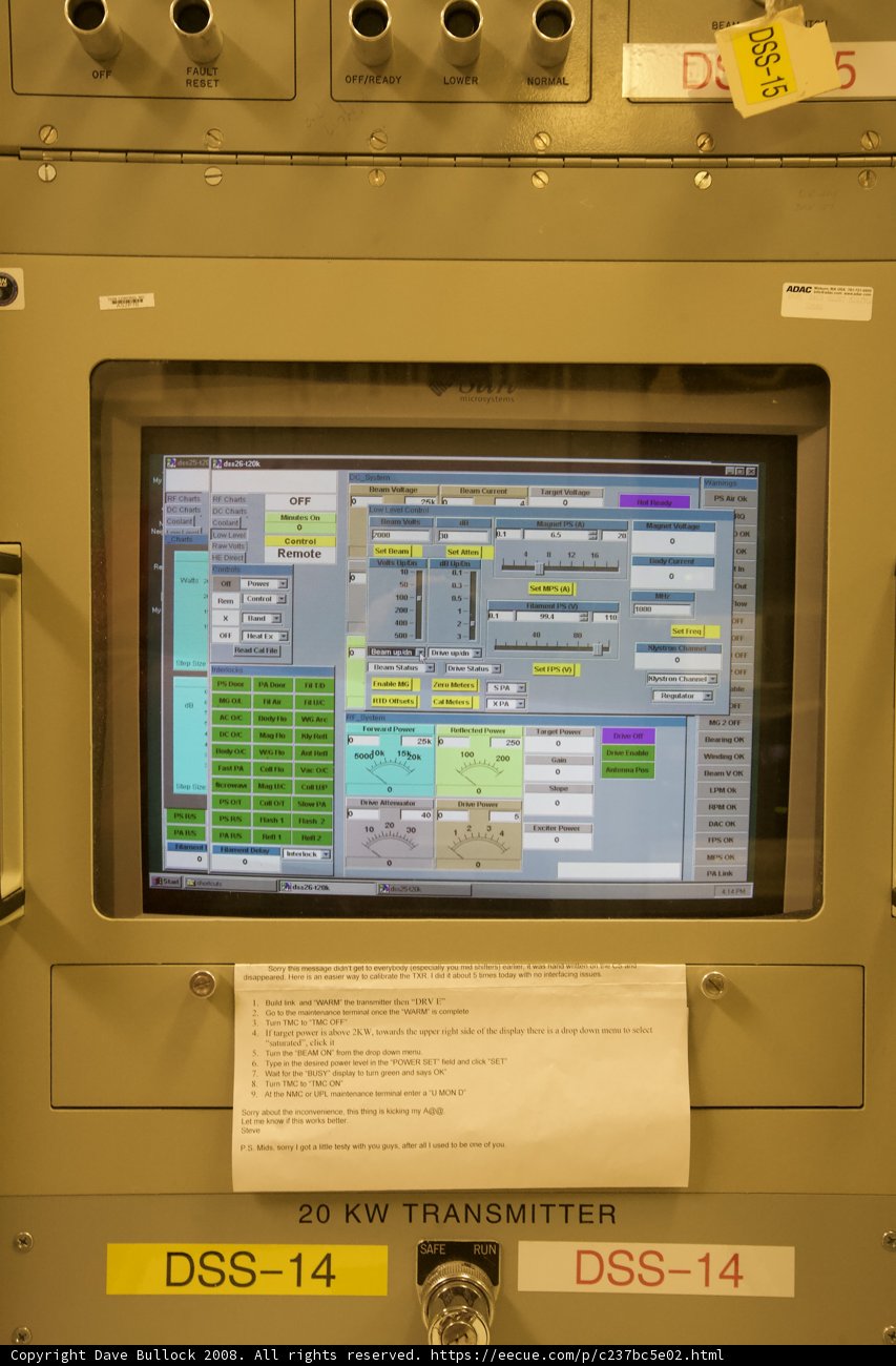 The Message on the Monitor