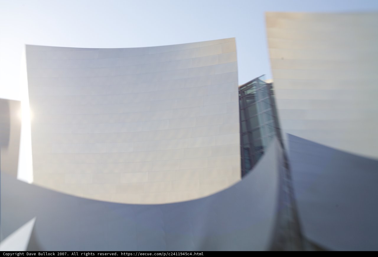 Walt Disney Concert Hall at Night