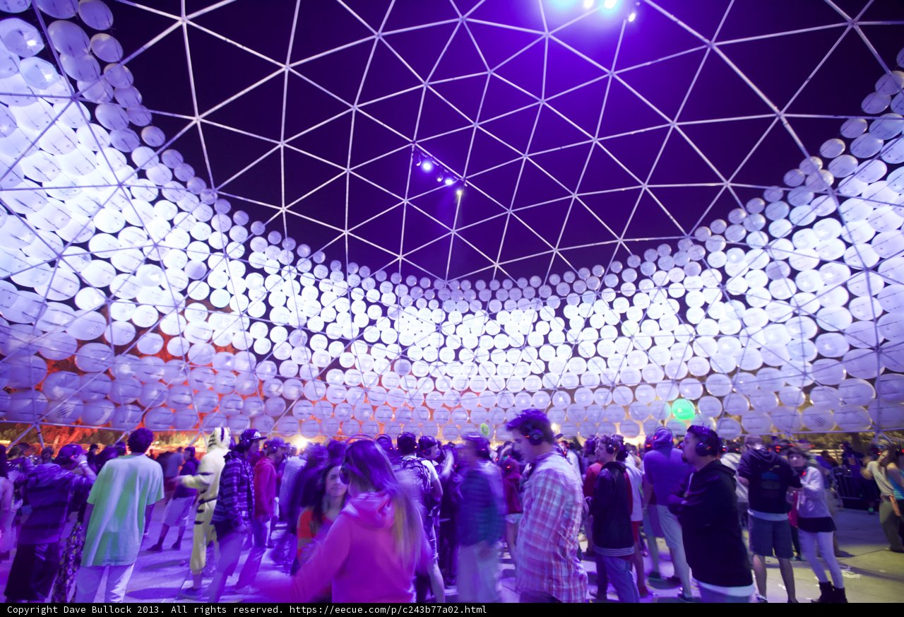 Dancing Under the Purple Dome